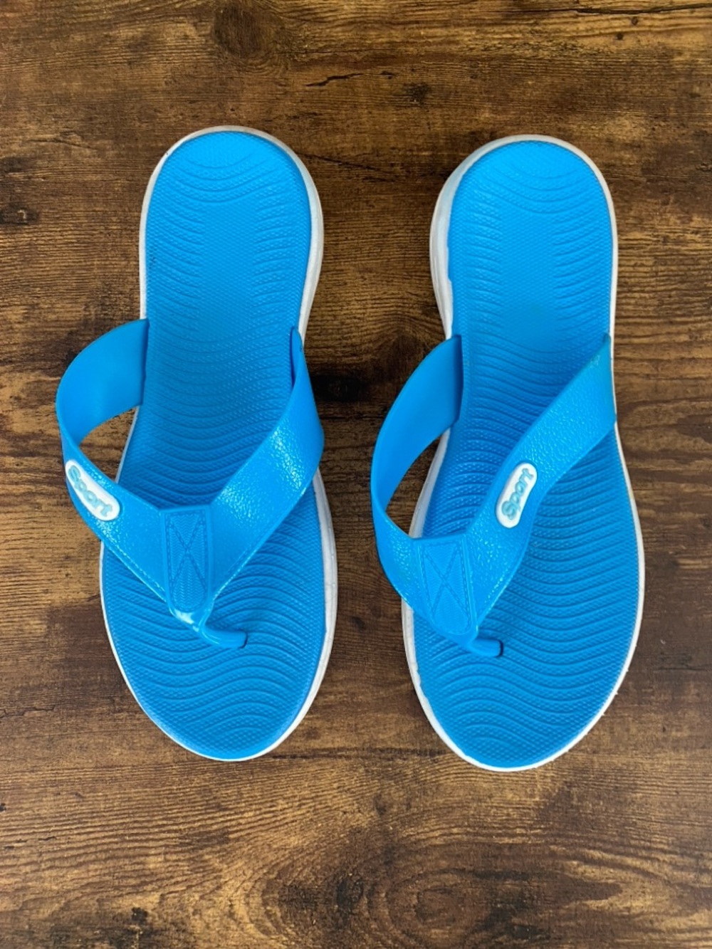Blue Women's Comfort Flip Flop Sandals